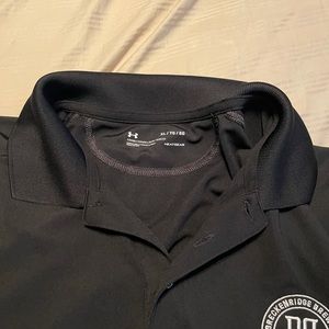 Under Armor Breckenridge Brewery Polo XL Black.